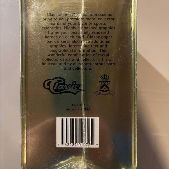 Dale Earnhardt Embossed Metal Collector’s Cards - Picture 4 of 4